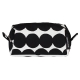 Kozmetická taštička Tiise Räsymatto, čierno-biela
