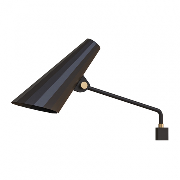 Nástěnná lampa Siro 250, černá