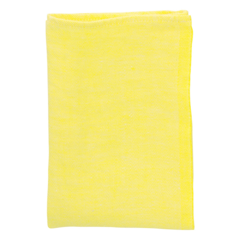 Linen napkin Usva 47x47, yellow