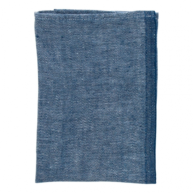 Linen napkin Usva 47x47, dark blue