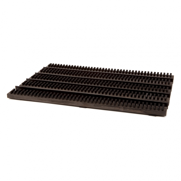 Outdoor shoe mat 60x40, birch / metal / nylon