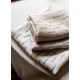 Paussi towel, linen-orange