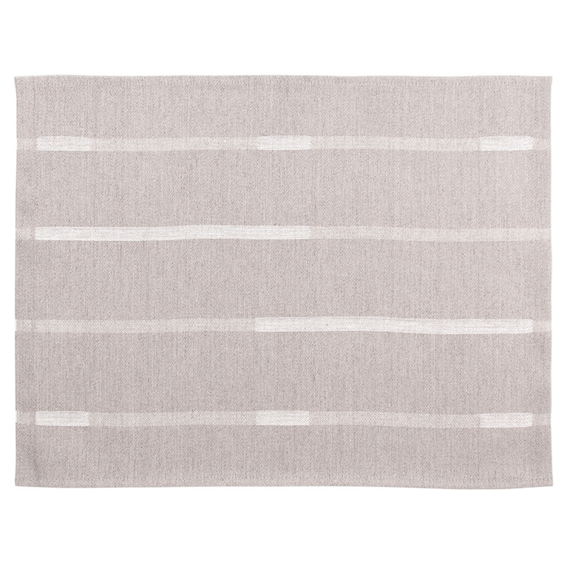 Linen placemat Linnea 46x32, linen-white