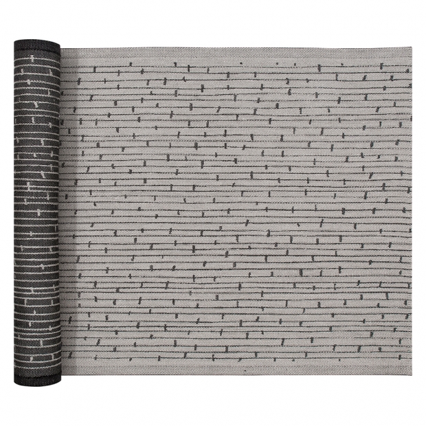 Metsä sauna mat 46x150, linen-black