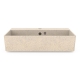 Cube60 washbasin, polar white / countertop with tap hole