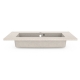 Unit80 washbasin, polar white / integrated