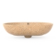 Soft60 washbasin, natural beige / countertop