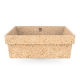 Cube40 washbasin, natural beige / recessed