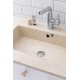 Unit80 washbasin, polar white / integrated