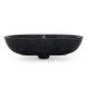 Soft60 washbasin, black char / countertop