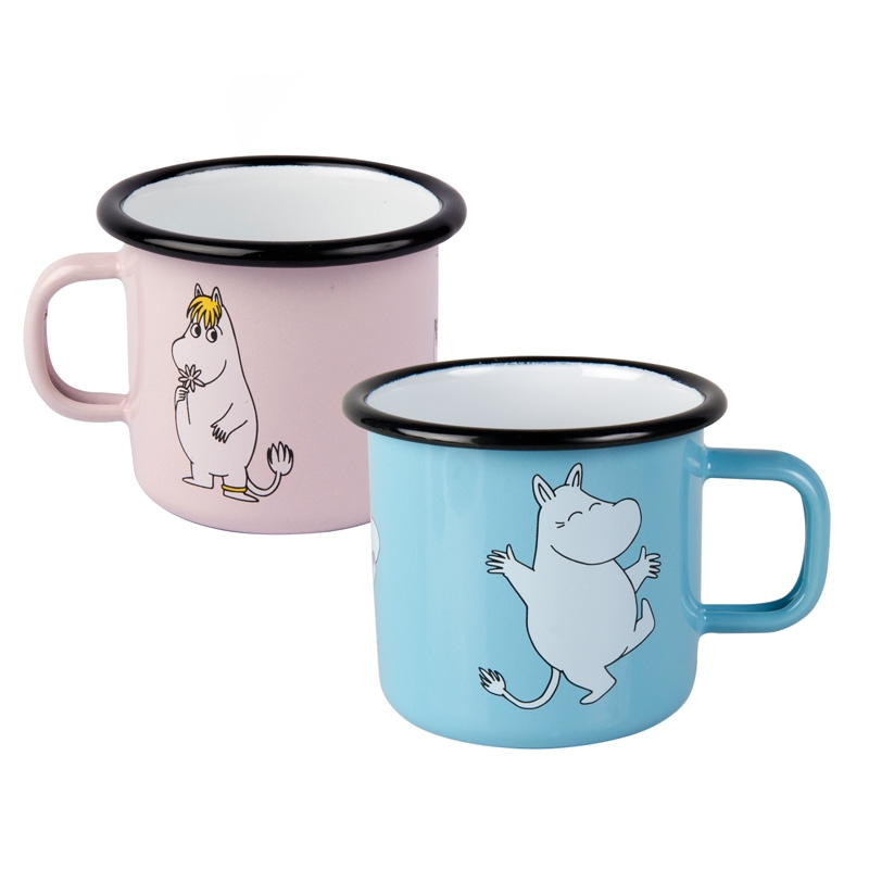 Sada hrnčekov Moomin 0,25l, 2ks