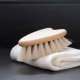 Heart goat hair massage brush for children