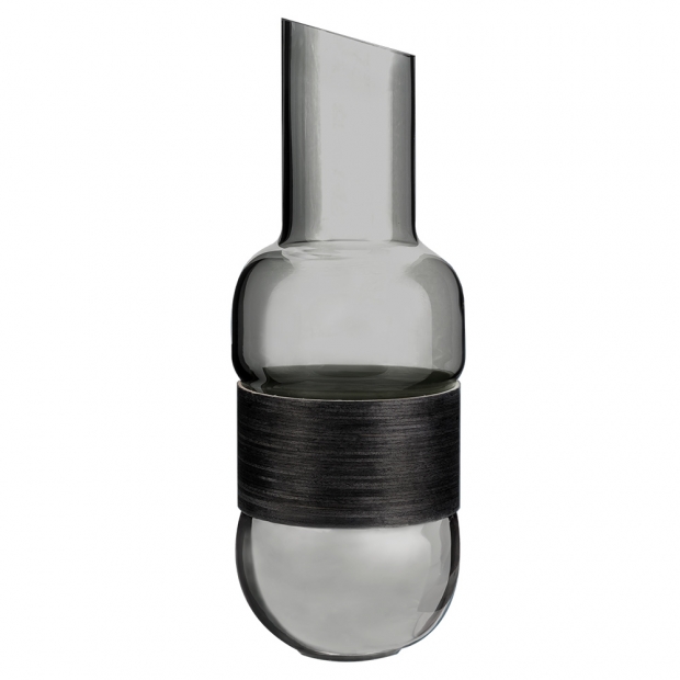 Veneer carafe 1l, grey