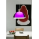 Hanging lamp Kuplat 400, purple