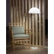 Floor lamp Kupoli, white