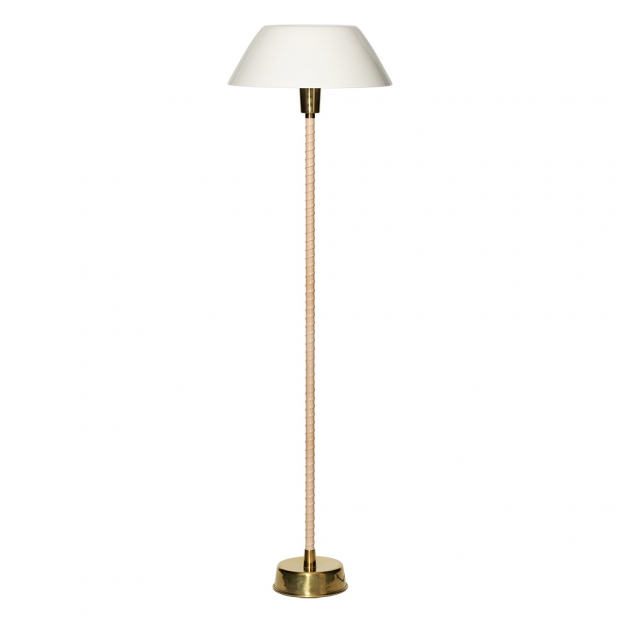 Senator floor lamp, white