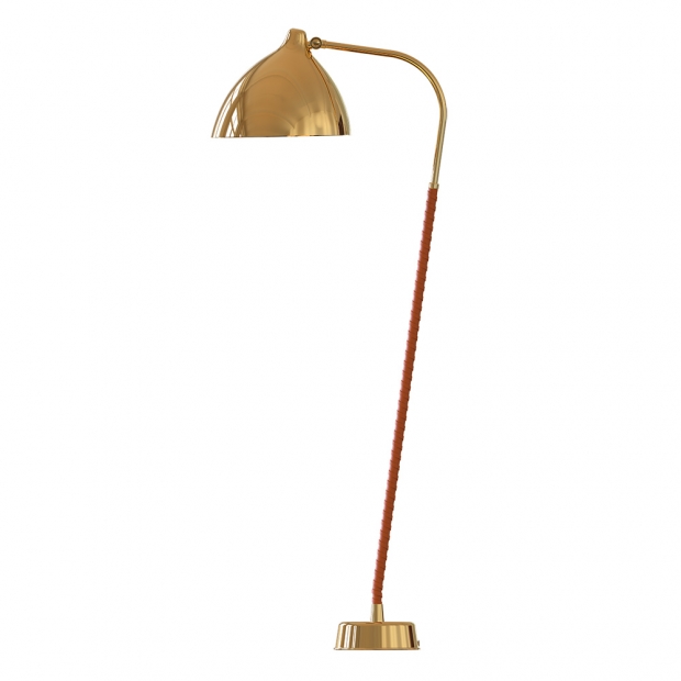 Lisa floor lamp, brass