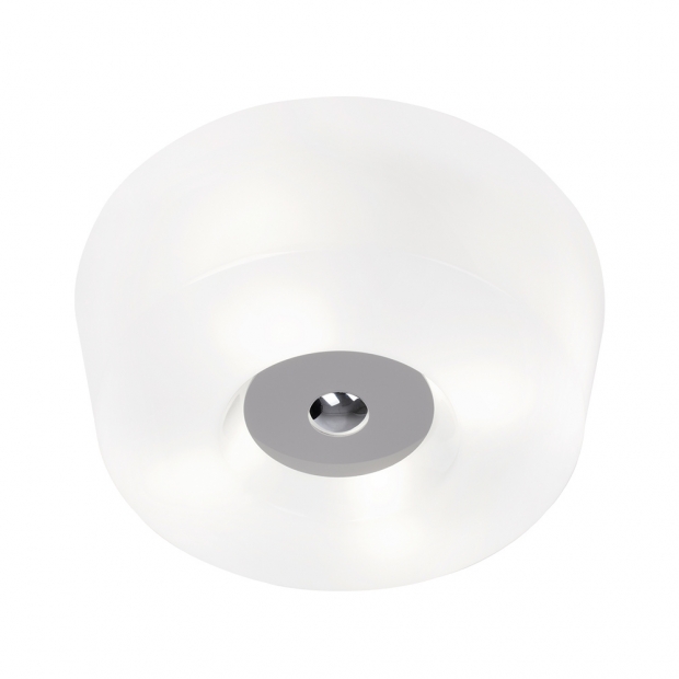 Stropná lampa Yki 500, sivá