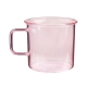 Hrnček Glass 0,35l, ružový