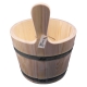 Sauna bucket 6l, pine