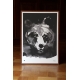 Poster Mysterious Bear 50x70