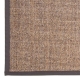 Sisal carpet, grey