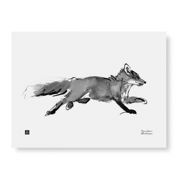 Poster Adventurous Fox 40x30