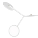 Ballon Wall5 A wall lamp, white