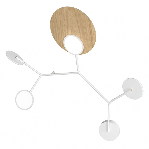 Ballon Wall5 C wall lamp, white