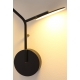 Nástenná lampa Ballon Wall5 C, čierna