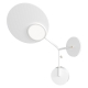 Nástenná lampa Ballon Wall3 L, biela