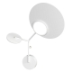 Ballon Wall3 R wall lamp, white