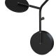 Nástenná lampa Ballon Wall3 R, čierna
