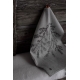 Havu tea towel 46x70, gray-black