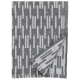 Merino deka Arki 130x180, tmavě šedá-světle šedá