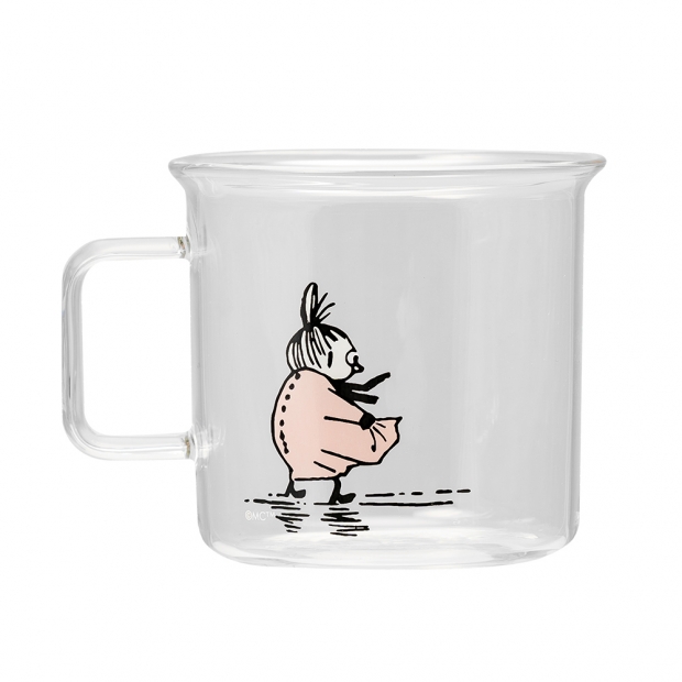 Little My glass mug 0.35l, clear