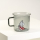 Sklenený hrnček Moominmamma 0,35l, sivý