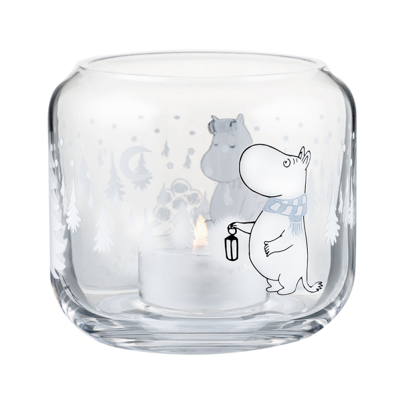 Moomin Snowfall candlestick