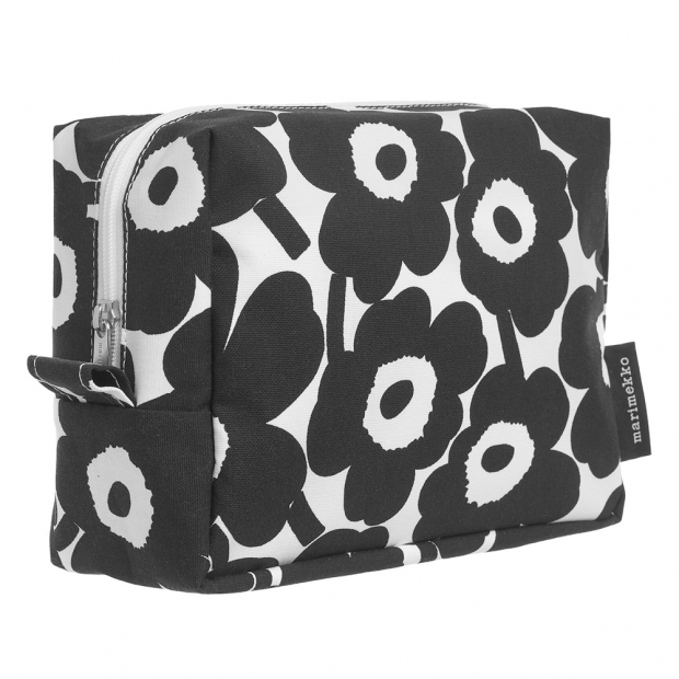Vilja Unikko cosmetic bag, black-white