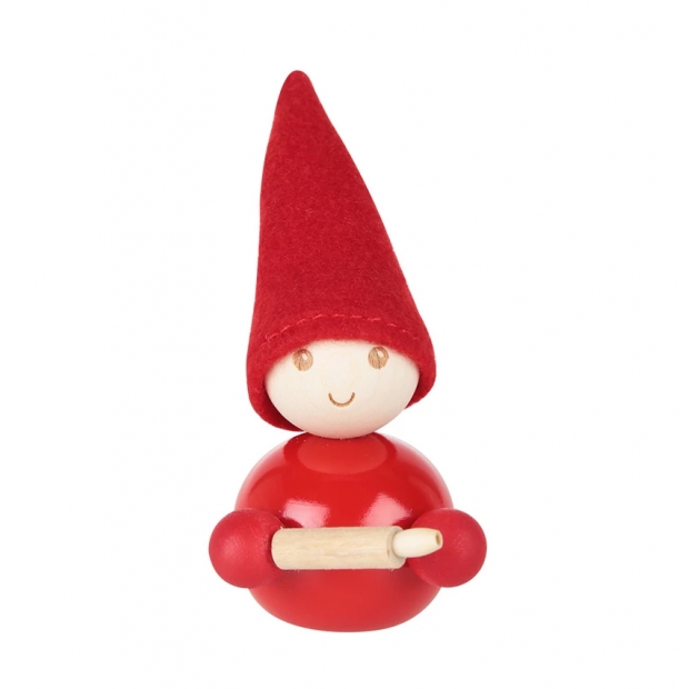 Baker's elf 9cm, red