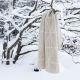 Kehrä wool blanket 130x180, beige