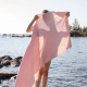 Terva towel, pink