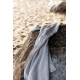 Towel Terva, gray-white