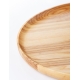 Servírovací tanier Earth 25,5cm, drevený / jaseň