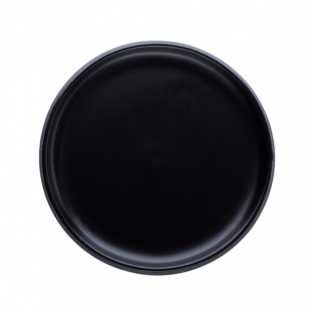 Eclipse plate 22cm, black