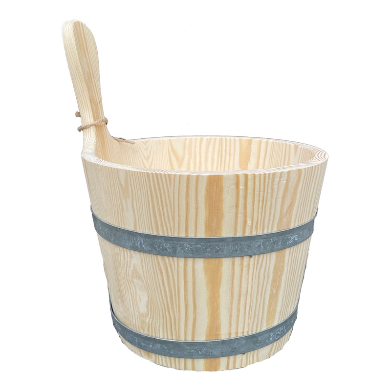 Sauna bucket 6l, pine