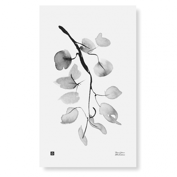 Poster Birch Branch 30x50