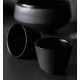 Set šálků na espresso Eclipse 0,1l, 2ks, černý