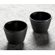 Set šálků na espresso Eclipse 0,1l, 2ks, černý
