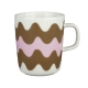 Oiva Lokki Pergola mug set 0.25l, 2pcs / pink-brown